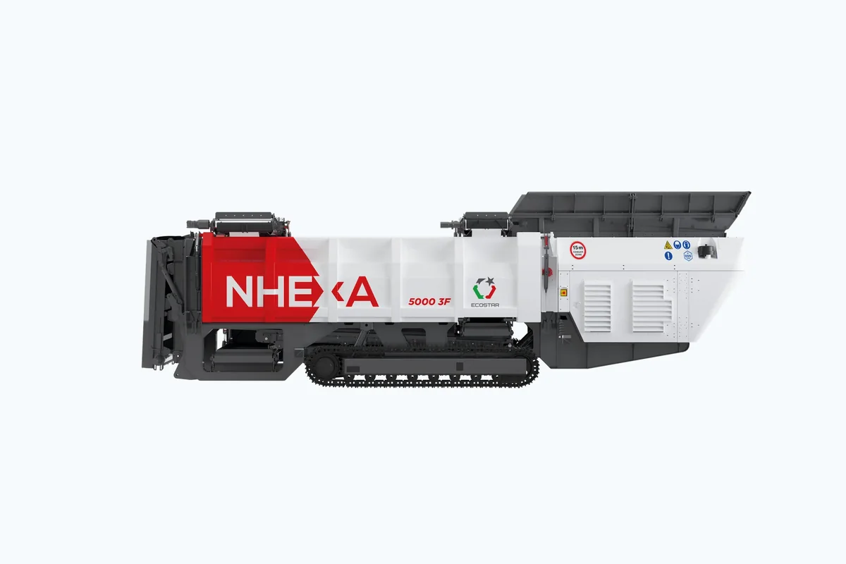 NHEXA – ciur mobil cu discuri dinamice