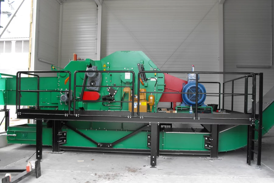 Drum Chipper stationary