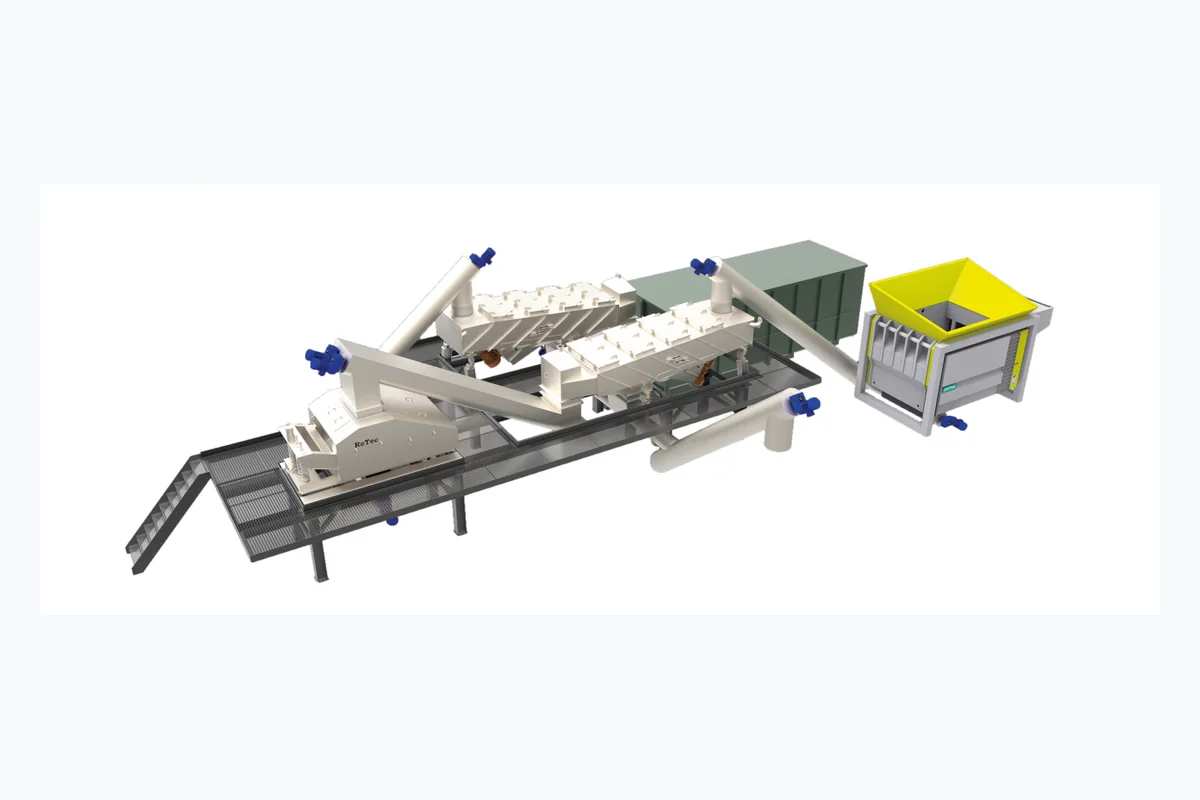 Gypsum Recycling System – reciclare gips-carton și deșeuri pe bază de gips