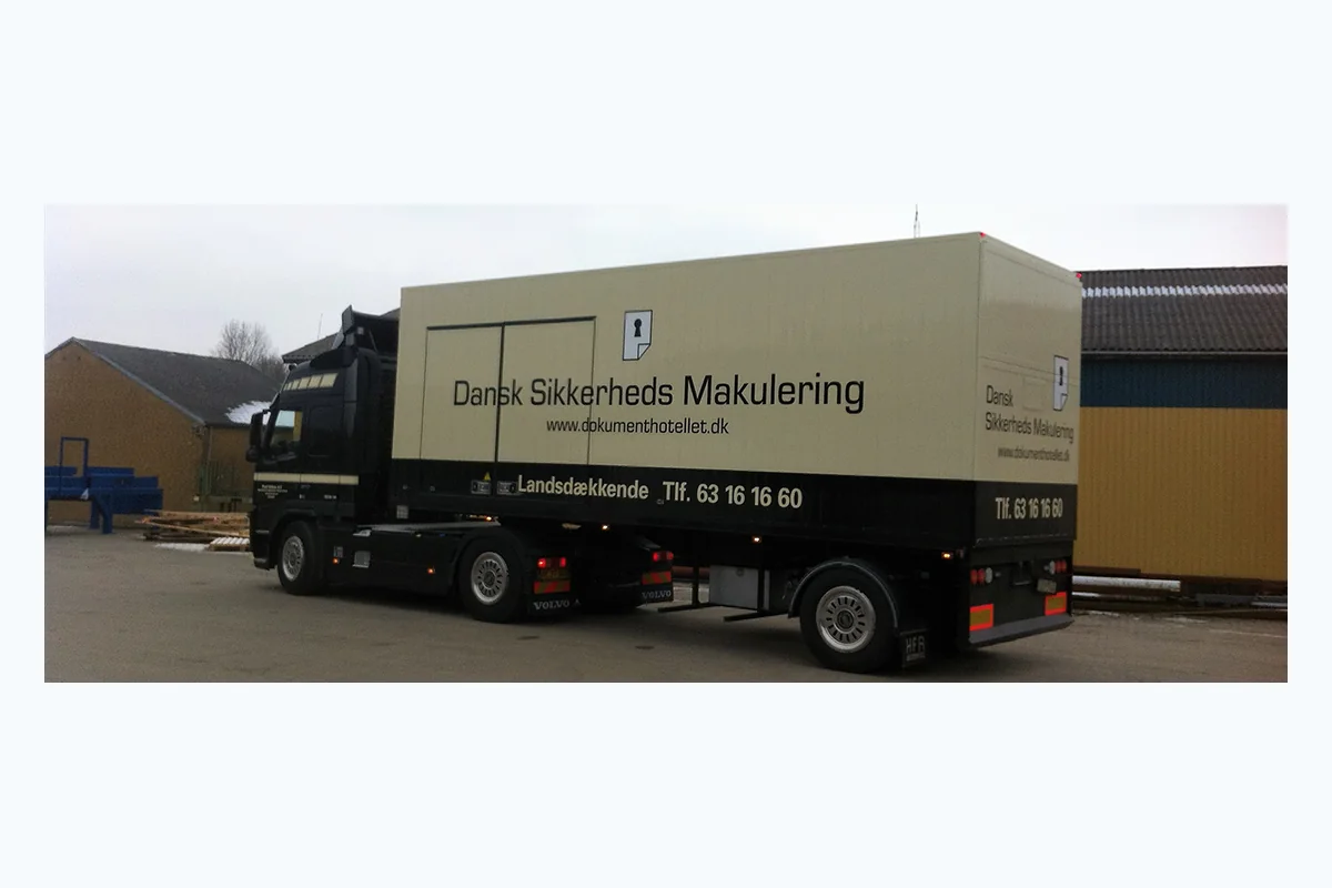 Mobile Security Shredding – sistem mobil de distrugere securizată