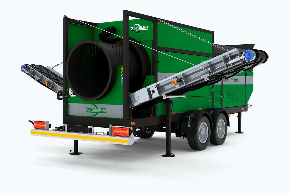 MS 3200 – ciur mobil pe roți